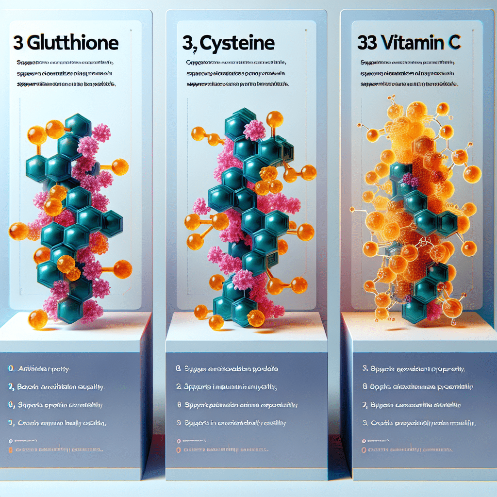 Glutathione Cysteine & C Benefits: Top Uses