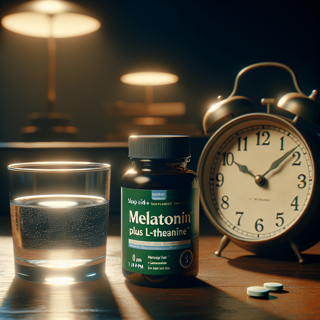 Melatonin Plus L-Theanine: Better Sleep Aid