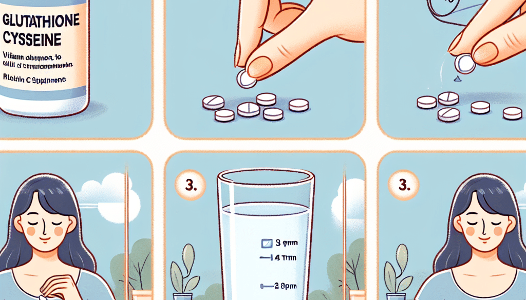 How to Take Glutathione Cysteine & C: Guide