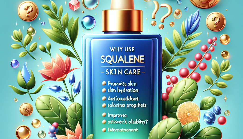 Squalene Skincare: Why Use It?