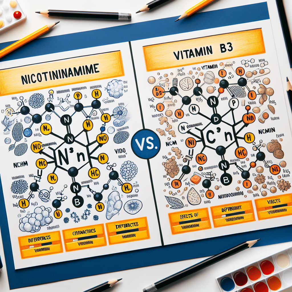 Nicotinamide Mononucleotide vs B3: Differences