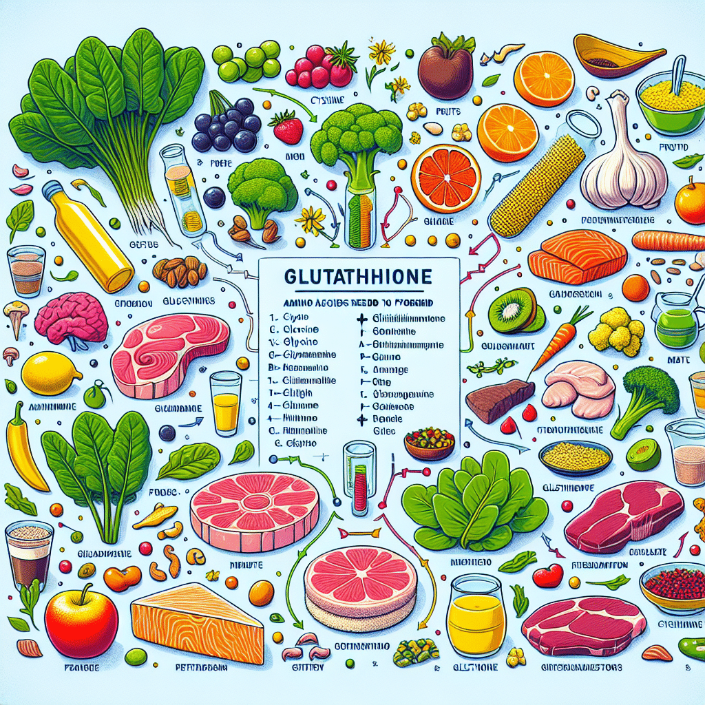 Glutathione Rich Foods Cysteine Glycine Glutamate: Diet Guide