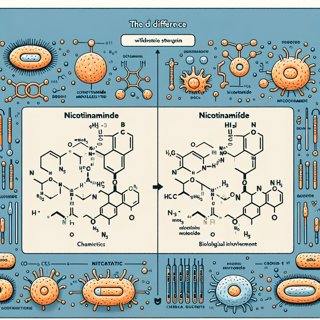 Difference Between Nicotinamide and Nicotinamide Mononucleotide