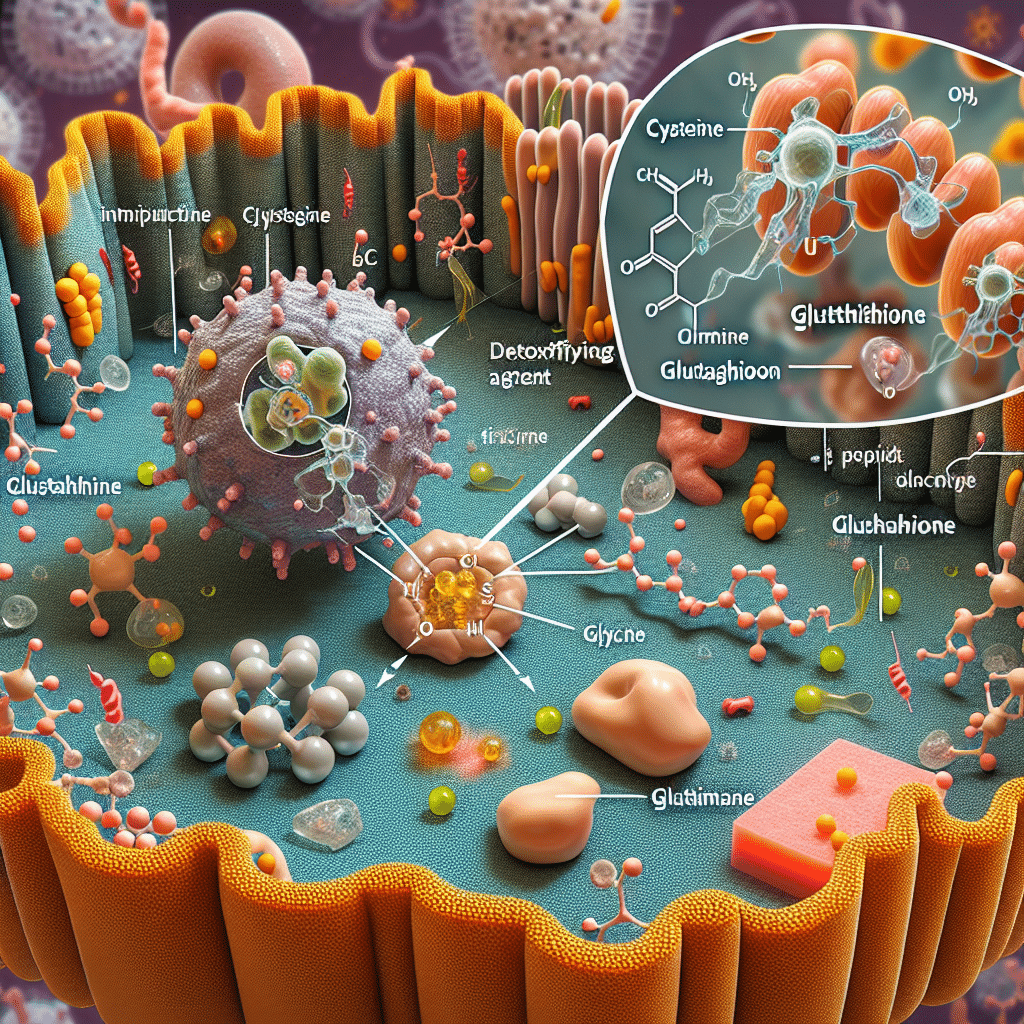 How Is Cysteine in Glutathione Used as a Detoxifying Agent?
