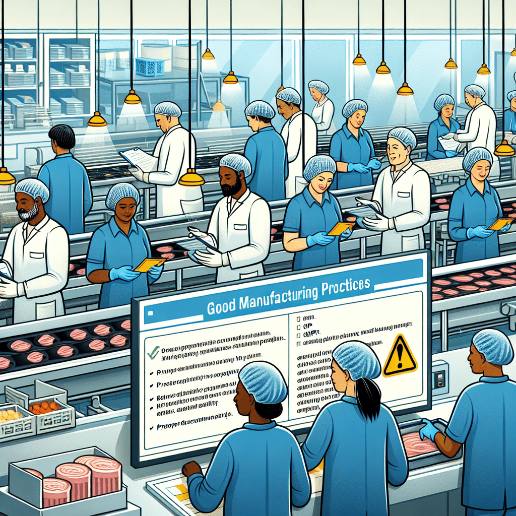 Following GMP is Necessary for Food Safety