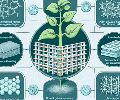 Plant-Derived Human Recombinant Collagen Scaffolds Benefits