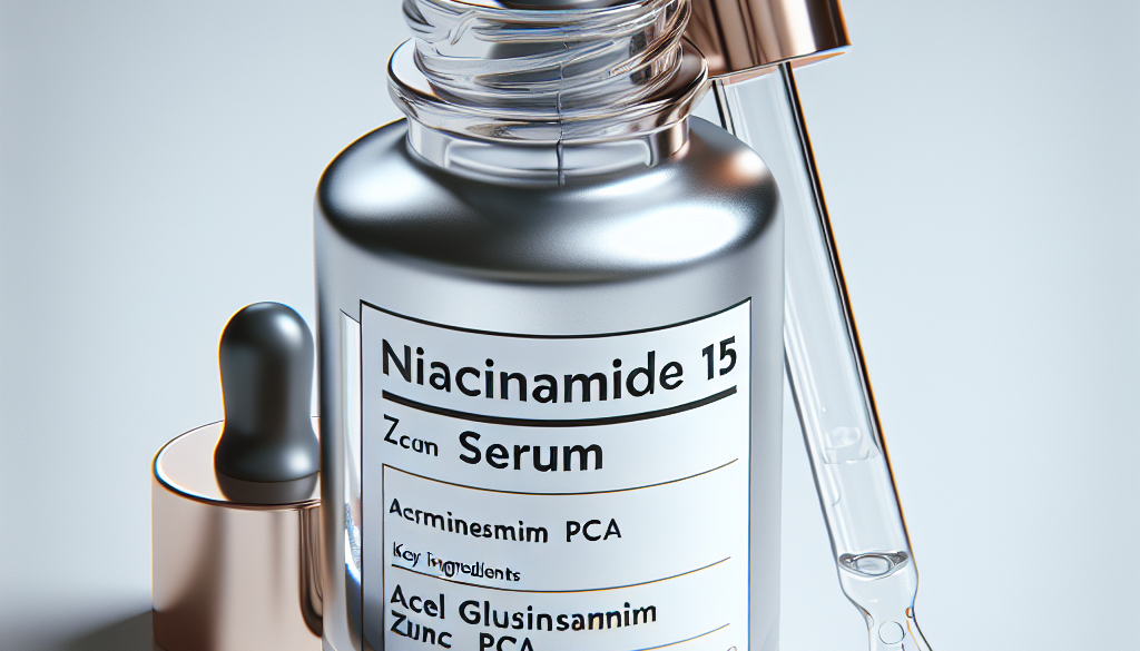 Niacinamide 15 Serum with Acetyl Glucosamine + Zinc PCA