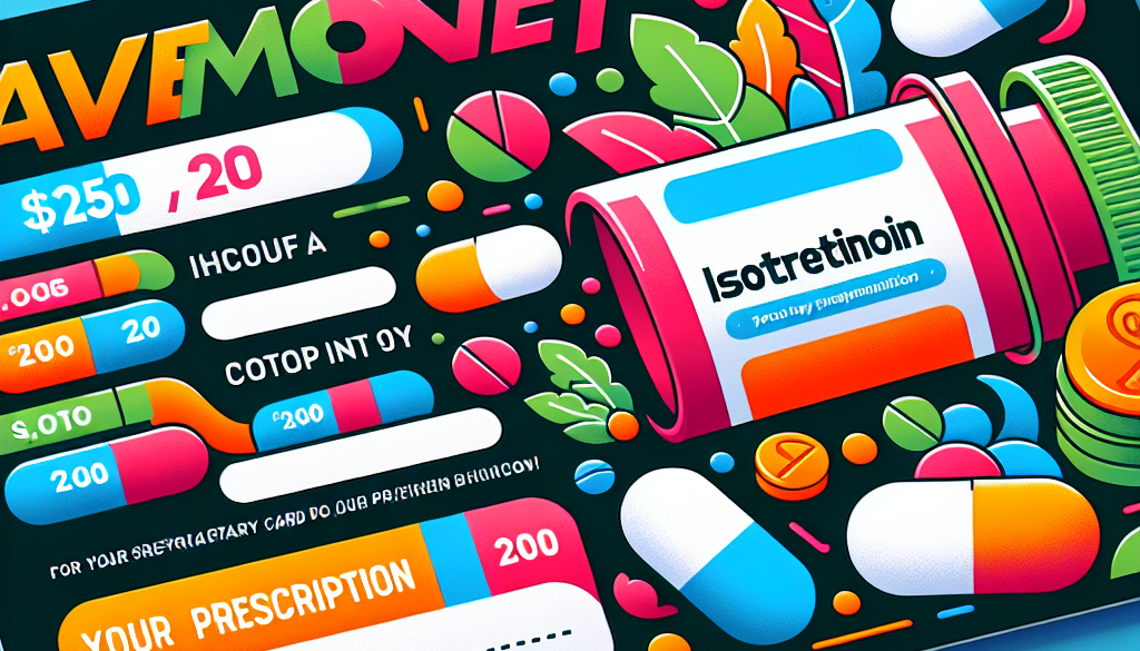 Isotretinoin Coupon Card: Save Money on Your Prescription