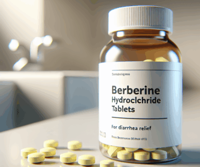 Berberine Hydrochloride Tablets for Diarrhea Relief
