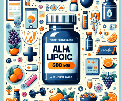 Alpha Lipoic Acid 600 mg: A Complete Guide