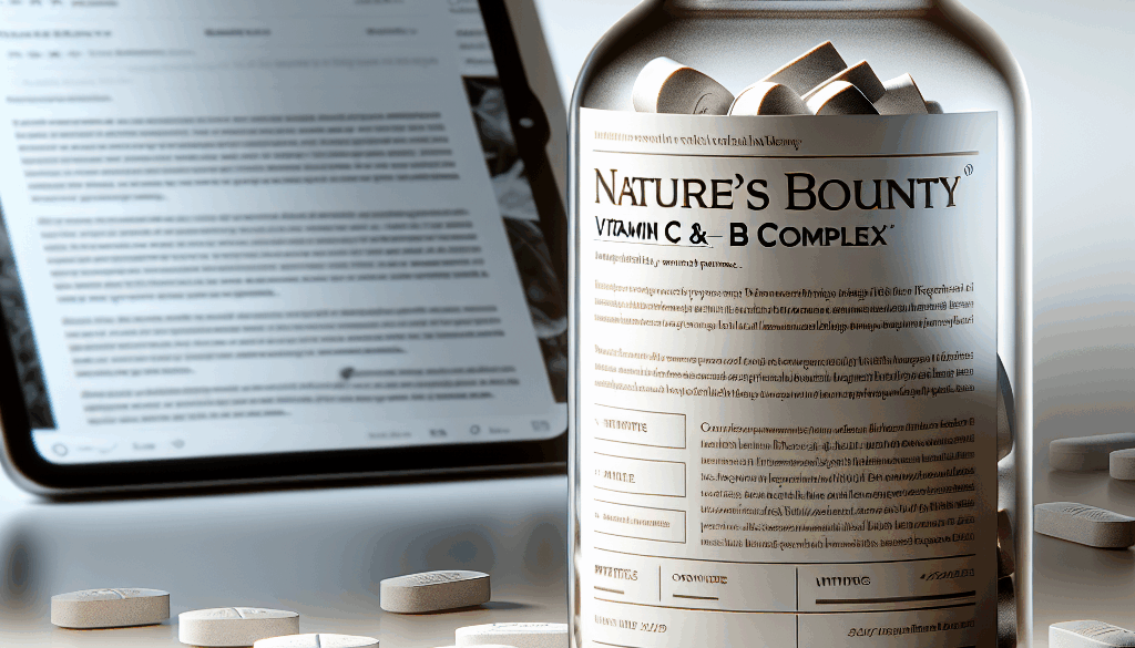 Nature's Bounty Vitamin C And B Complex Review