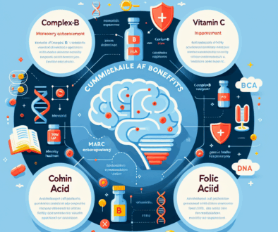 Ventajas Del Complejo-B Con Vitamina C Y Ácido Fólico