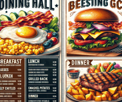 GGC Dining Hall Menu: What’s Cooking Today