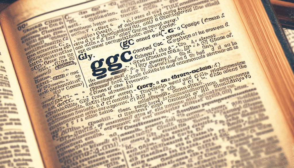 GGC Meaning: What Does GGC Stand For?