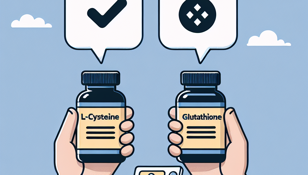 Can I Take L-Cysteine and Glutathione Together?