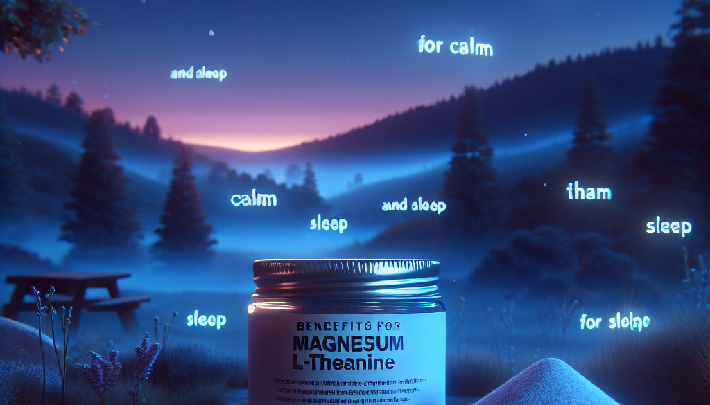 Magnesium L-Theanine Powder: Benefits for Calm and Sleep