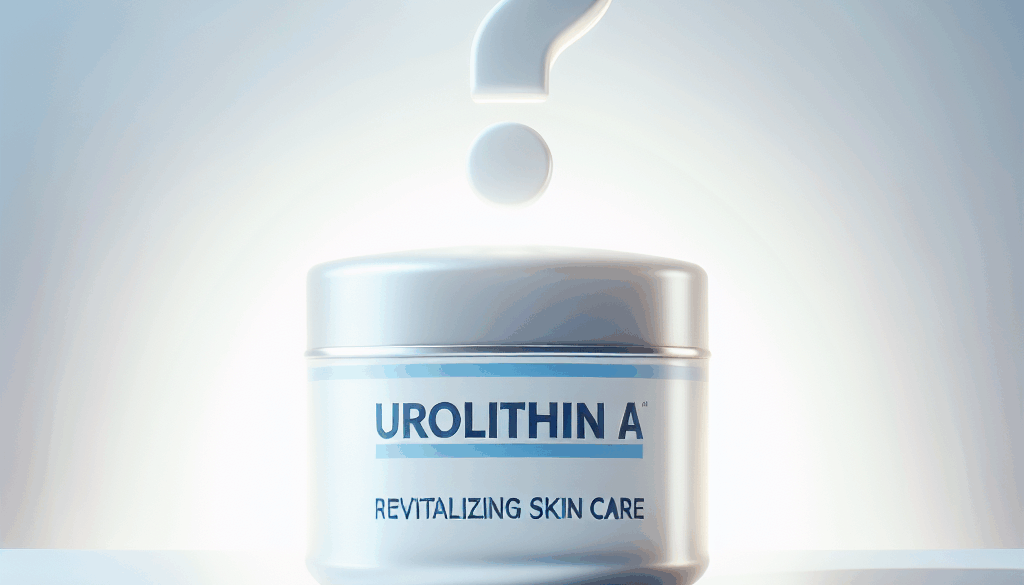 Urolithin A Cream: Does It Really Work?