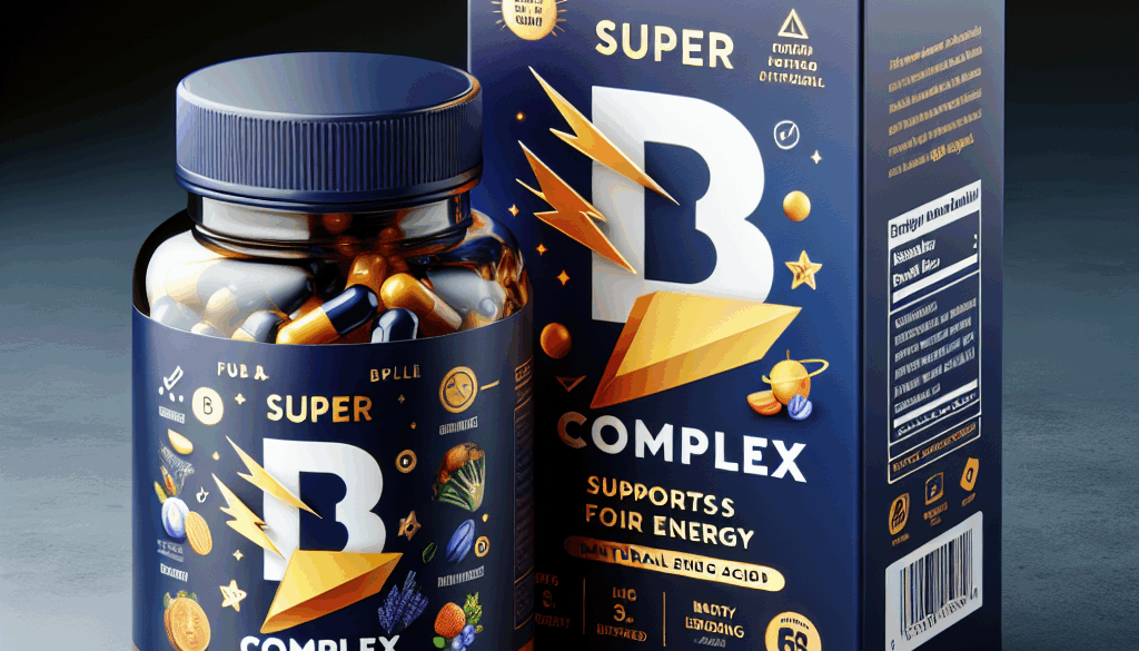 Super B Complex With Folic Acid For Energy Support