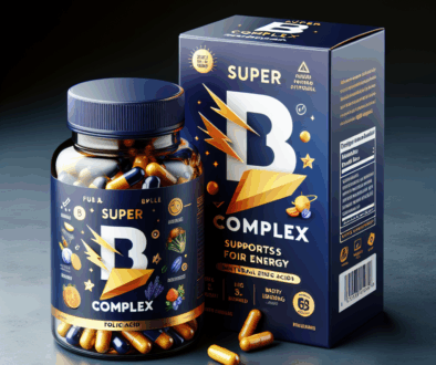 Super B Complex With Folic Acid For Energy Support
