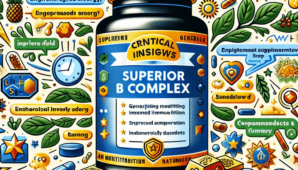 Nature Made Super B Complex Review Insights