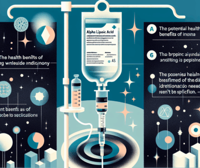 Alpha Lipoic Acid Intravenous: Health Benefits Explained