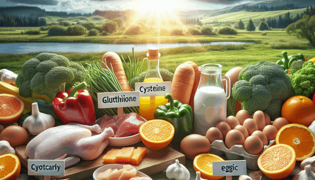 Glutathione Cysteine and Vitamin C: Health Benefits
