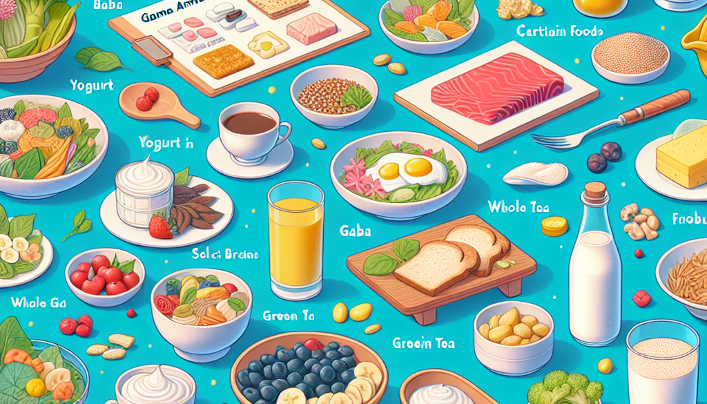 Food Rich in Gamma Aminobutyric Acid for Relaxation