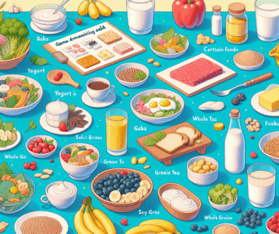 Food Rich in Gamma Aminobutyric Acid for Relaxation