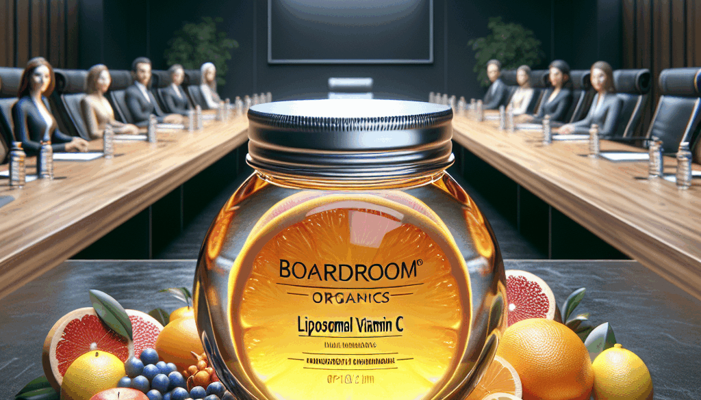 Boardroom Organics Liposomal Vitamin C: A Natural Option