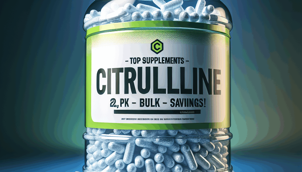 Bulk Citrulline: Savings on Top Supplements