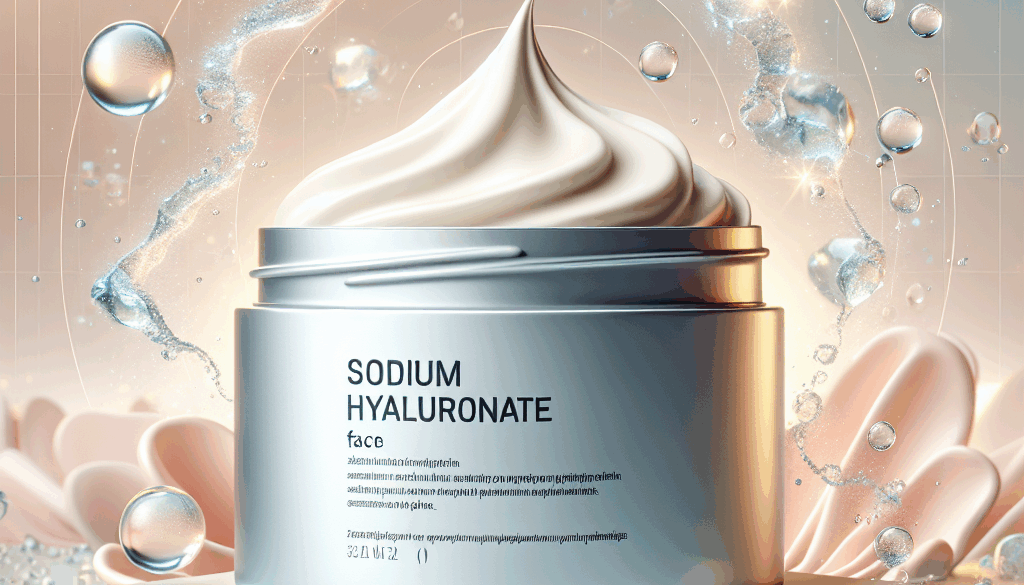 Face Cream with Sodium Hyaluronate: Hydrate and Rejuvenate