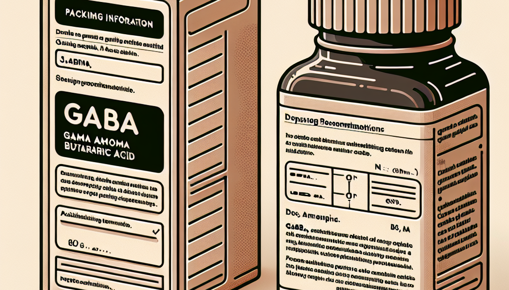 GABA Gamma Aminobutyric Acid Dosage Recommendations