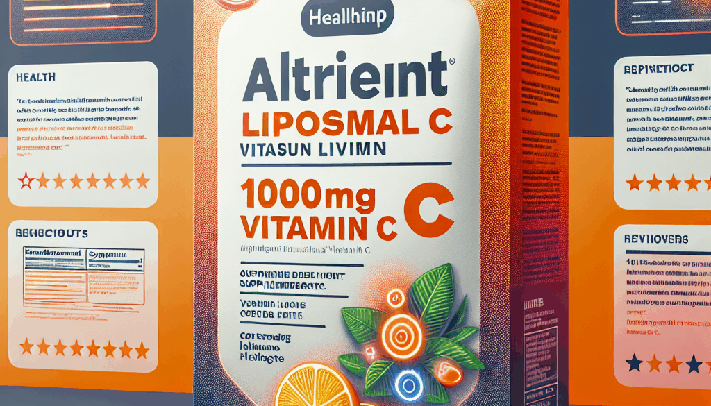 Altrient Liposomal Vitamin C 1000mg: Benefits and Review
