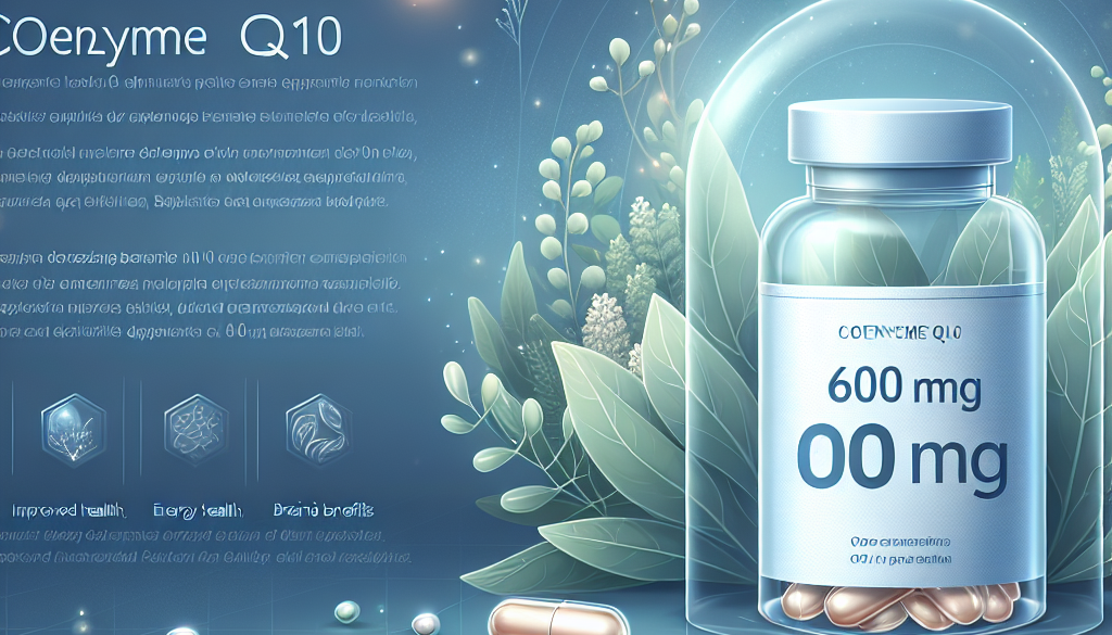 600 mg Coenzyme Q10: Dosage and Benefits