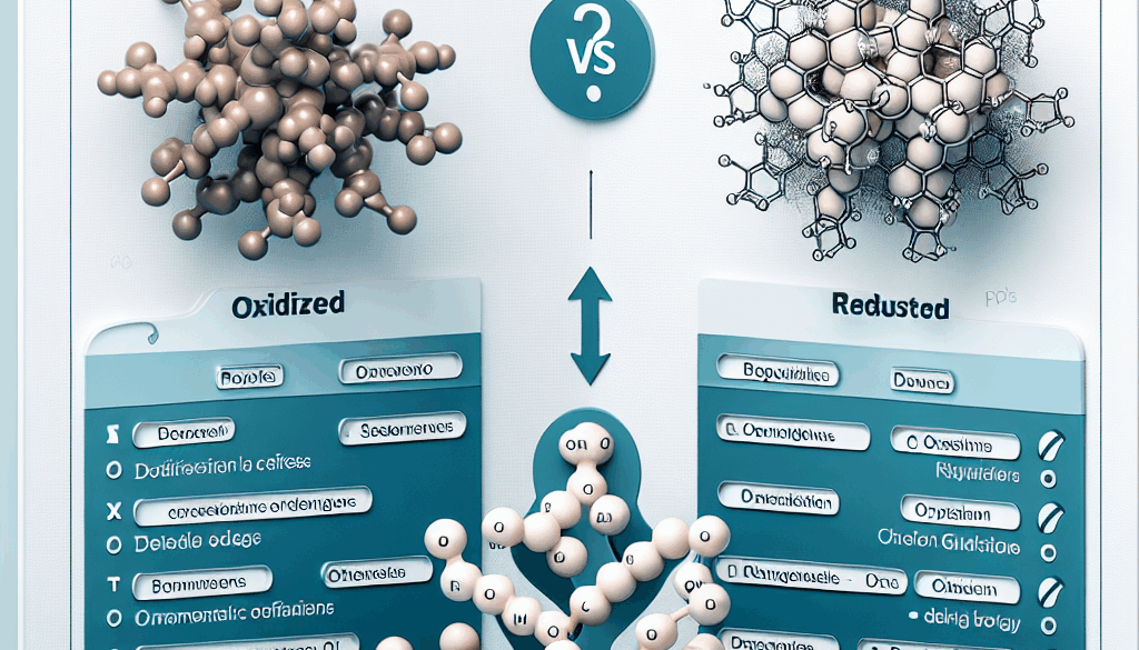Oxidized vs Reduced Glutathione: Which to Choose?