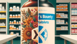 Nature's Bounty Vs Generic B Complex Tablets