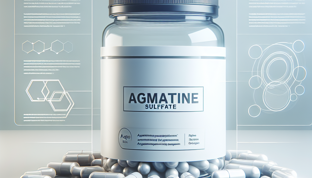 Agmatine Sulfate Capsules: Benefits and Dosage