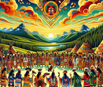 Blackbear Bosin Paintings: Celebrating Native American Art