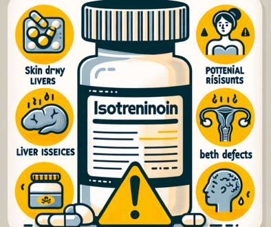 What Is the Major Risk Associated with Isotretinoin?