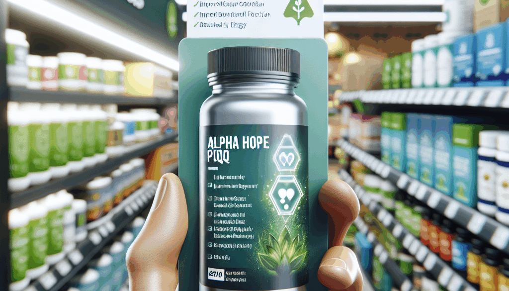 Alpha Hope PQQ: Benefits and Where to Buy