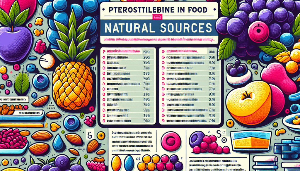 Pterostilbene In Food: Natural Sources Revealed