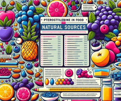 Pterostilbene In Food: Natural Sources Revealed
