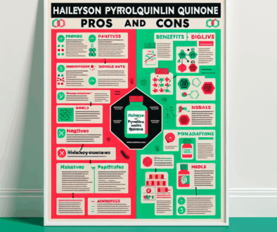 Haileyson Pyrroloquinoline Quinone: Pros and Cons Explained