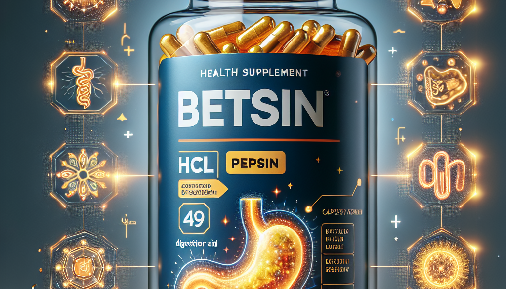 Betain HCL Pepsin: A Powerful Digestive Aid
