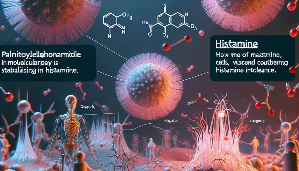Palmitoylethanolamide Histamine Intolerance: Stabilizing Mast Cells