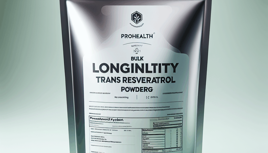 ProHealth Longevity Bulk Trans Resveratrol Powder 100g