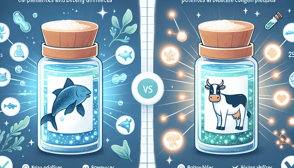 Marine Collagen Peptides vs. Bovine: Which Is Better?