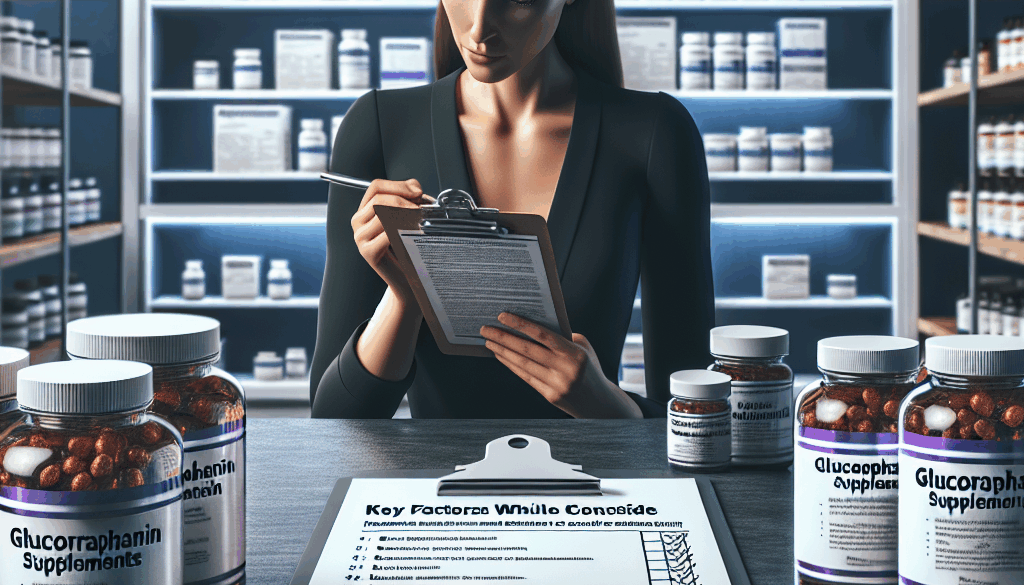 Glucoraphanin Supplements: How To Choose The Best