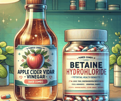 Apple Cider Vinegar and Betaine Hydrochloride: A Power Combo