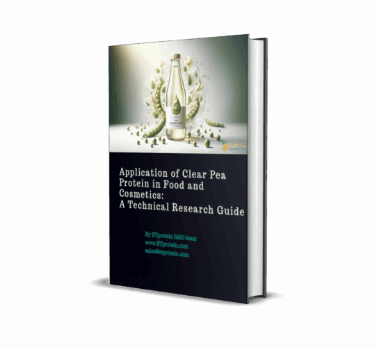 Application of Clear pea protein in Food and Cosmetics: A technical Research Guide, 97 pages